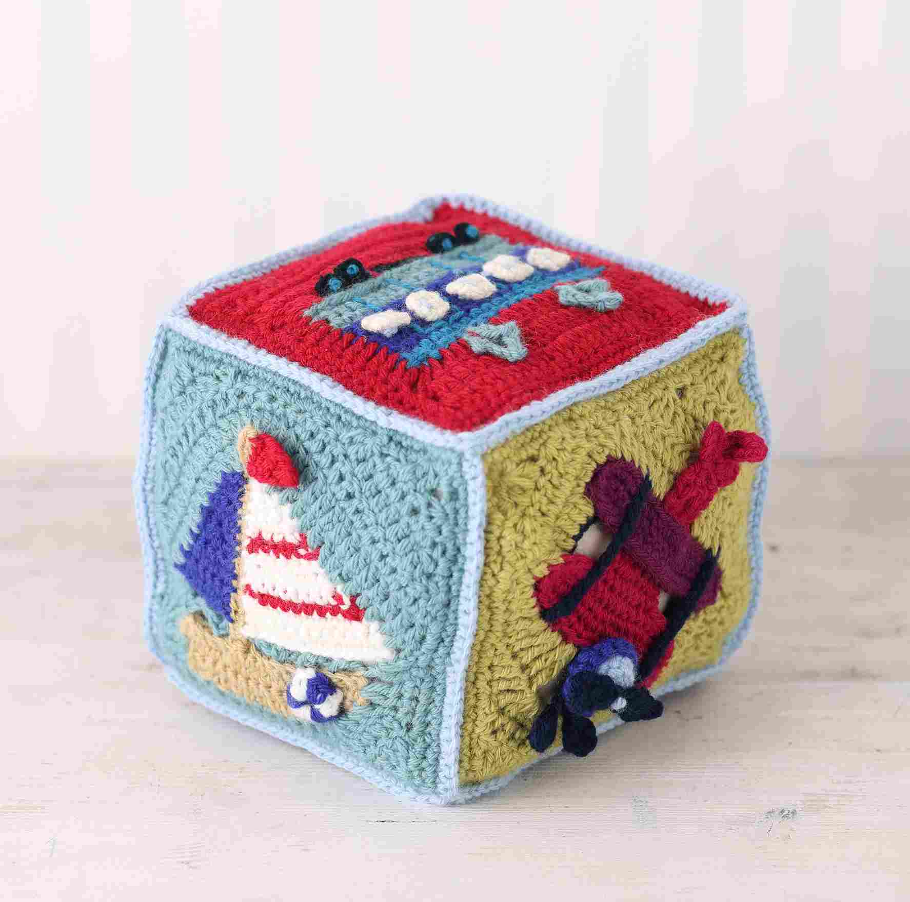 日本製　ST.TORSA　パッチ刺繍　3D編み　派手　個性的　一点物　90's? 10月14日発売】『とびだせ！たのしい立体の世界！3Dクロッシェパターン