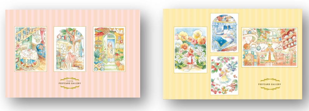 本日発売！『改訂版 わたしの塗り絵POST CARD BOOK 森の少女の物語