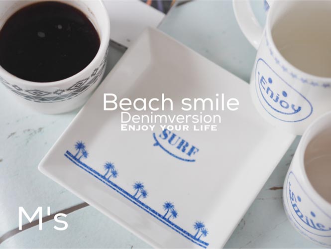Denim Beach Smile デニムビーチスマイル転写紙