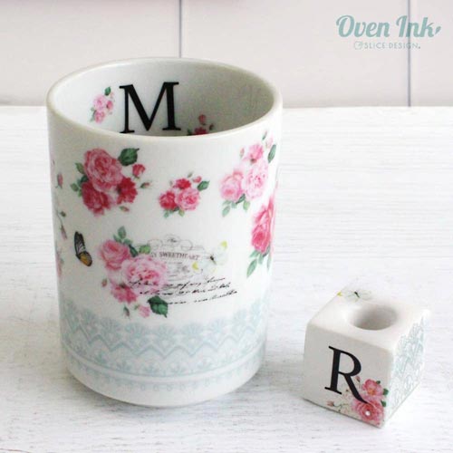 オーブン転写紙】アンティークローズ（ピンク） V - 商品 | 日本