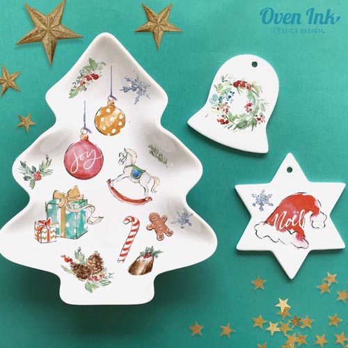 オーブン転写紙】ジョイフルクリスマス（水彩） A4 - 商品 | 日本