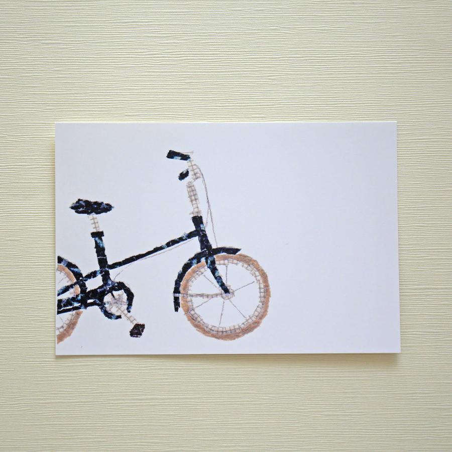 ポストカード(いつも自転車)