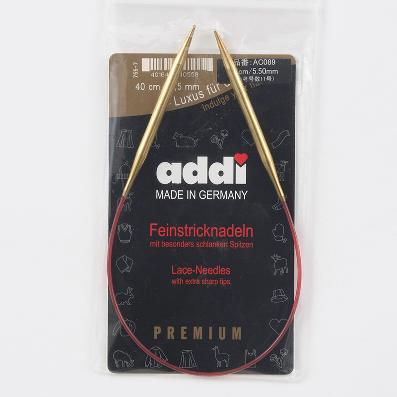 addi 輪針レース 40cm 2.25mm - 商品 | 日本ヴォーグ社