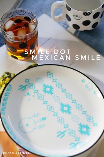 Mexican Smile　メキシカンスマイル転写紙マリンブルー