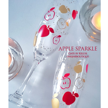 【ガラス用】Apple Sparkle転写紙