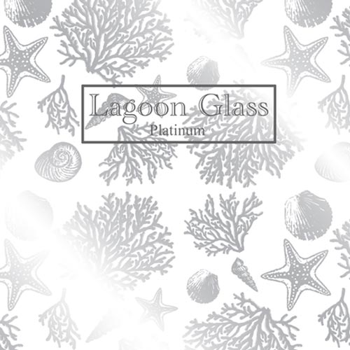 【ガラス用】Lagoon転写紙　platinum