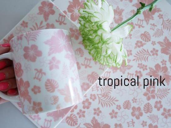 island転写紙 tropical pink.