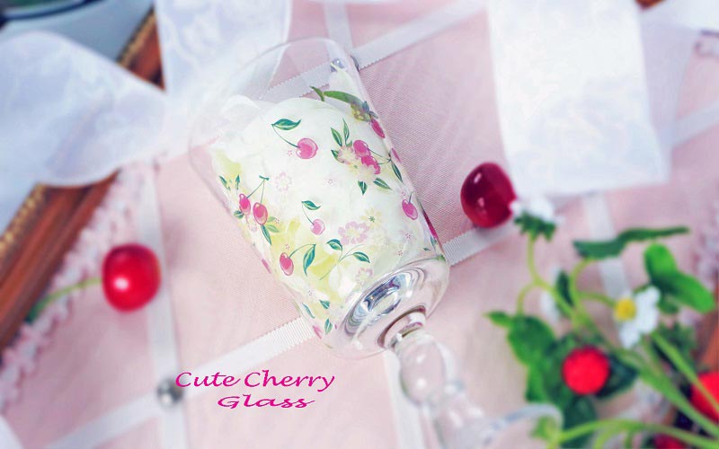 【ガラス用】Cute　Cherry転写紙